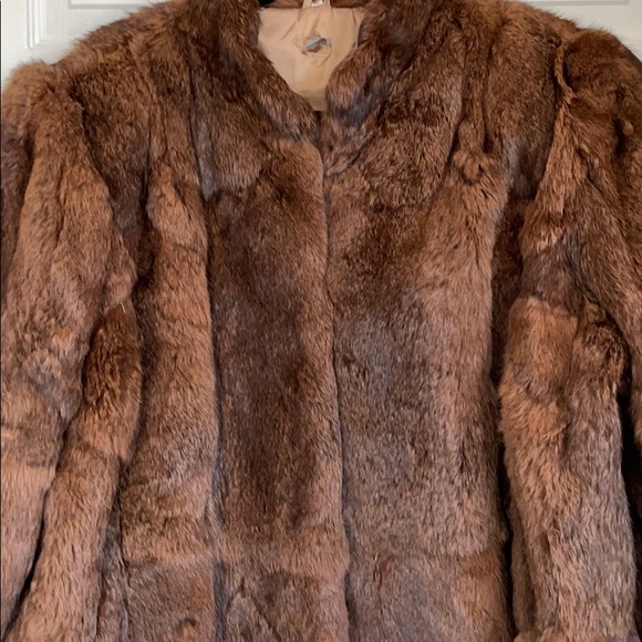 Ladies Rabbit Fur Jacket - Picture 6 of 8